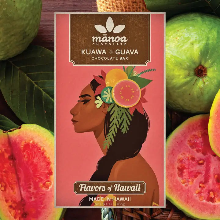 Manoa Kuawa X Guava Chocolate Bar