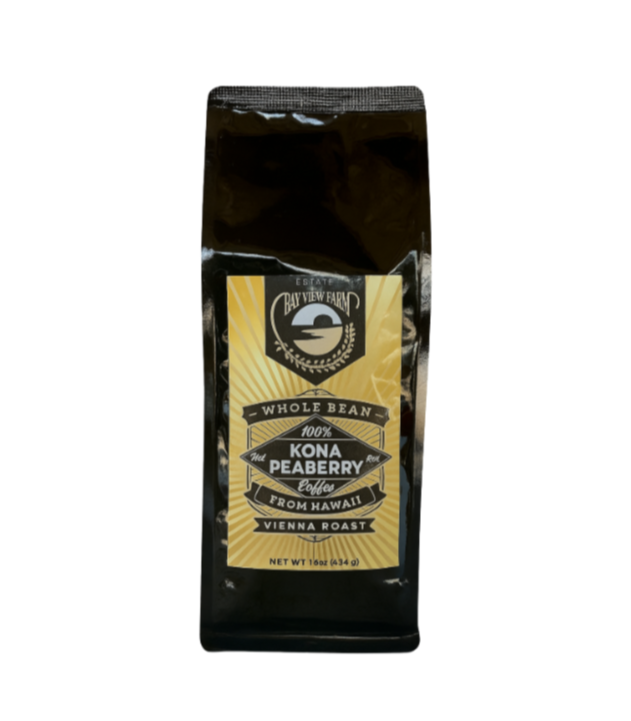 100% Kona Peaberry Coffee Beans