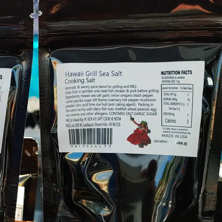 Hawaii Grill Sea Salt