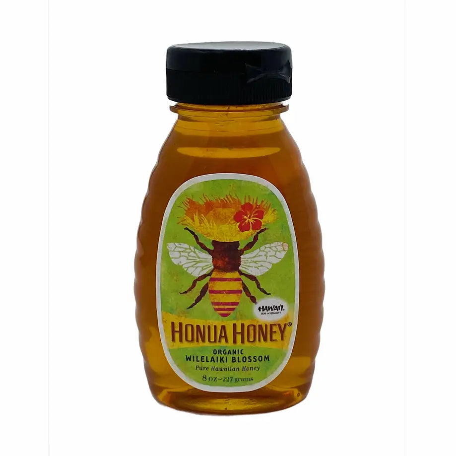 Honua Honey Organic Wilelaiki - 8oz