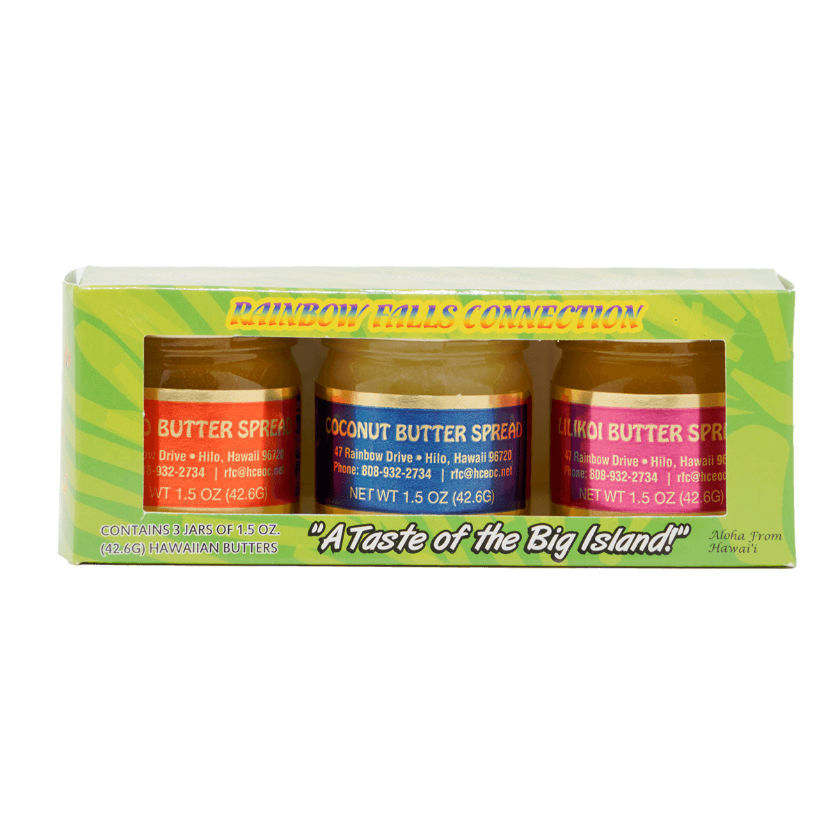 Hawaiian Butter Sampler - 3 Pack