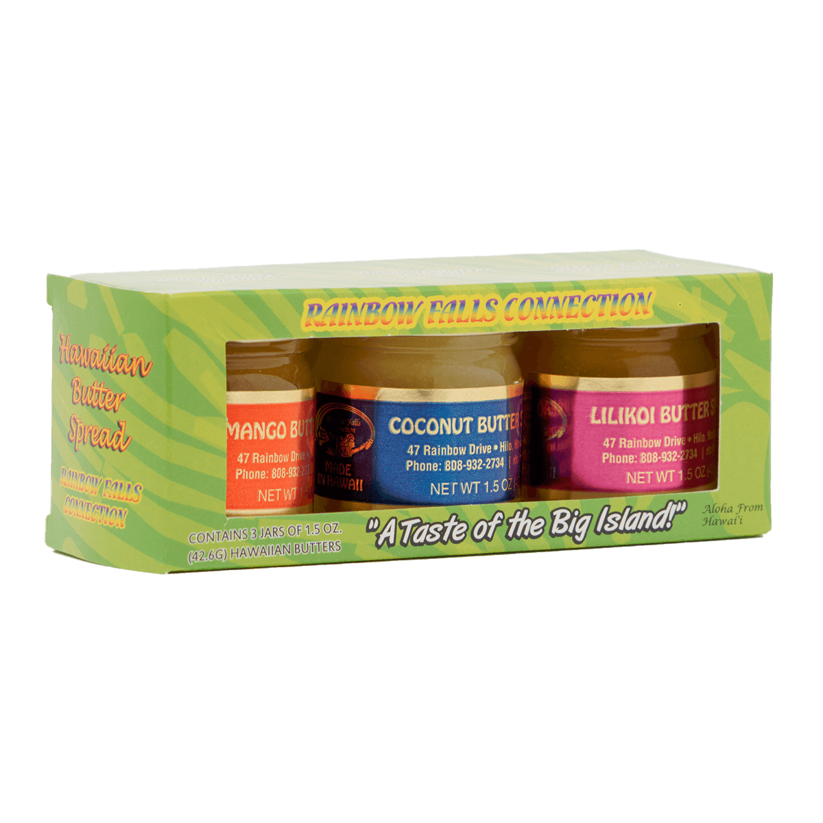 Hawaiian Butter Sampler - 3 Pack