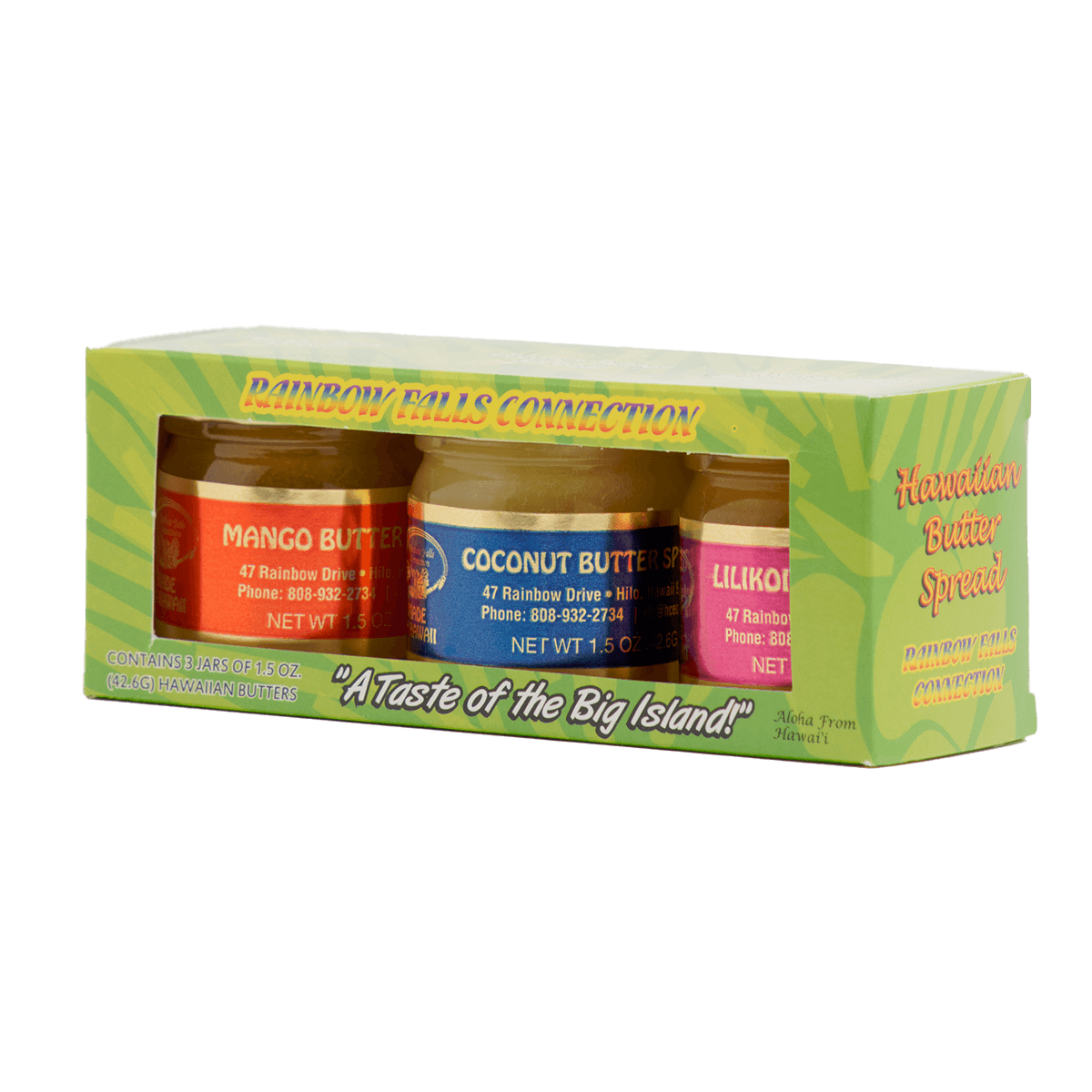 Hawaiian Butter Sampler - 3 Pack