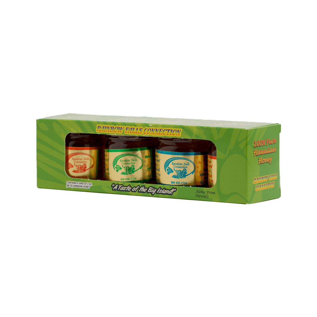 Hawaiian Honey Sampler - 4 Pack