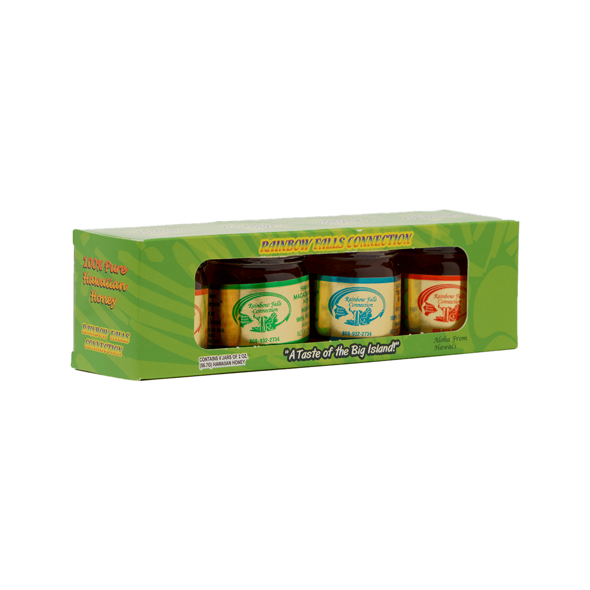 Hawaiian Honey Sampler - 4 Pack