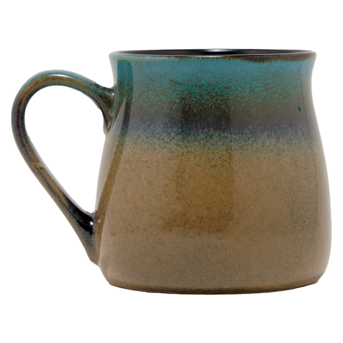 Raku Pottery Logo Mug