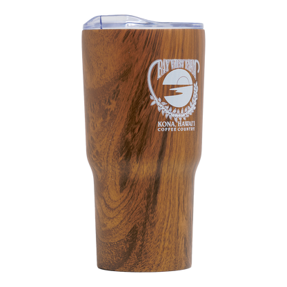 Wood Theme Logo Tumblers