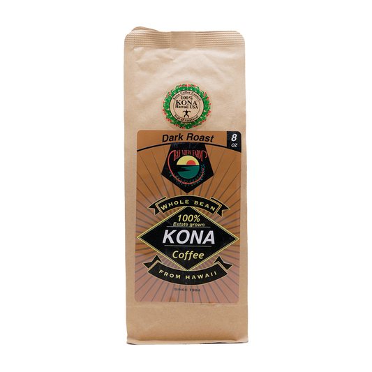 100% Kona Coffee - Dark Roast - 8oz