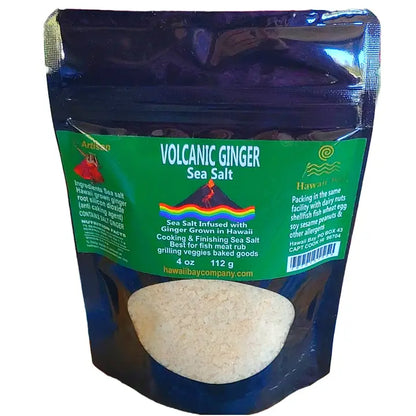 Hawaii Bay Volcanic Ginger Sea Salt
