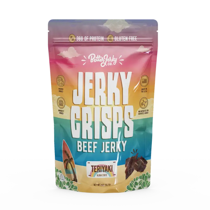 Teriyaki Crispy Beef Jerky