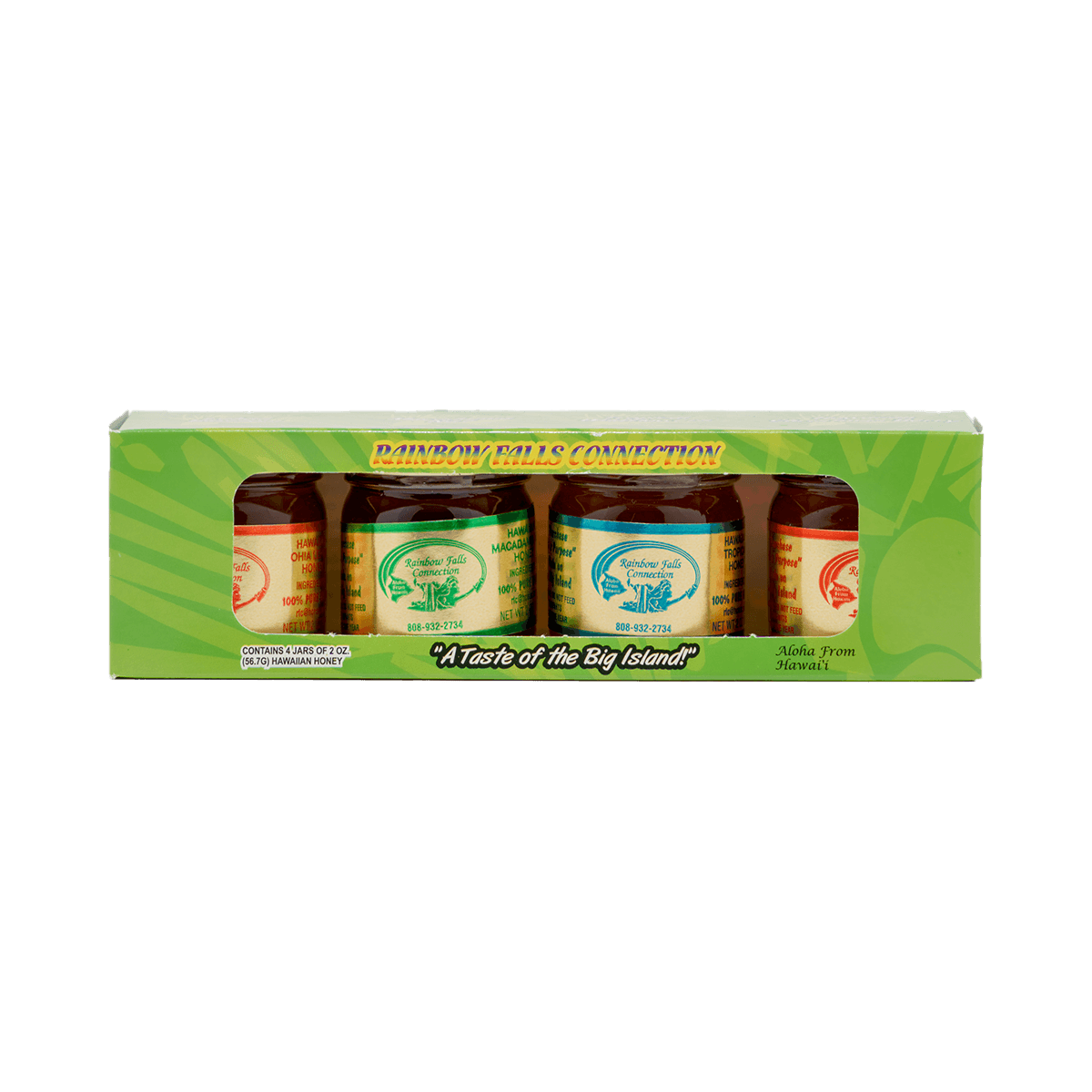 Hawaiian Honey Sampler - 4 Pack