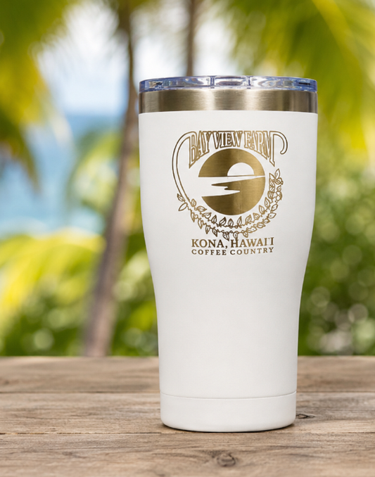 Logo Tumbler White