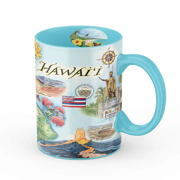 Explorer Maps Hawaii Mug