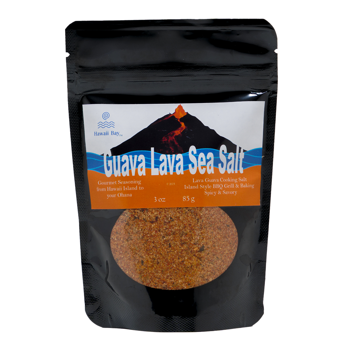 Hawaii Bay Guava Lava Sea Salt - 4oz