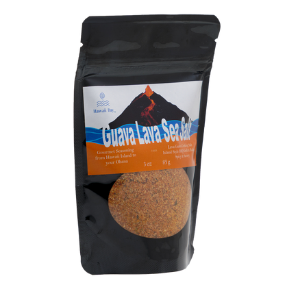 Hawaii Bay Guava Lava Sea Salt - 4oz