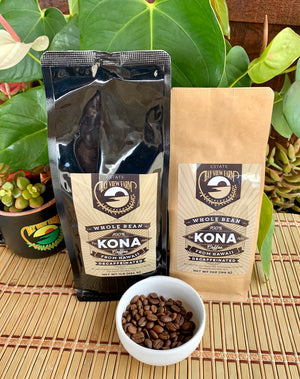 Decaffeinate, 7oz, 1lb, Whole Bean or Ground - The Bay View Coffee Farm in Kona, Hawaii