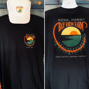 Shirts - The Bay View Coffee Farm in Kona, Hawaii